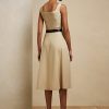 Beige Women’s Ralph Lauren Semira Wool Gabardine Day Dress Beige Women’s Ralph Lauren Semira Wool Gabardine Day Dress