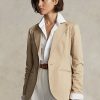 Beige Women’s Ralph Lauren Stretch Twill Blazers Beige Women’s Ralph Lauren Stretch Twill Blazers