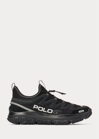Black / Black Men’s Ralph Lauren Adventure 300LT Sneakers