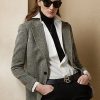 Black / Cream Women’s Ralph Lauren The Tweed Jackets
