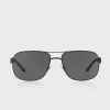 Black Men’s Ralph Lauren 0Ph3093 Oversized Sunglasses
