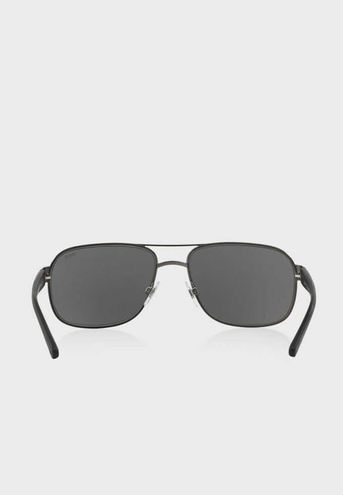 Black Men’s Ralph Lauren 0Ph3093 Oversized Sunglasses
