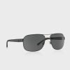 Black Men’s Ralph Lauren 0Ph3093 Oversized Sunglasses