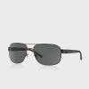 Black Men’s Ralph Lauren 0Ph3093 Oversized Sunglasses