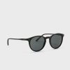 Black Men’s Ralph Lauren 0Ph4110 Oval Shape Sunglasses