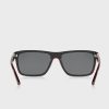 Black Men’s Ralph Lauren 0PH4153 Square Sunglasses