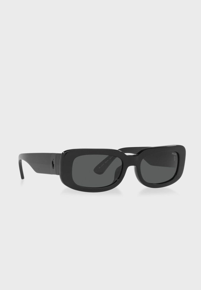 Black Men’s Ralph Lauren 0Ph4191U Oversized Sunglasses