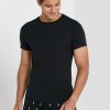 Black Men’s Ralph Lauren 2 Pack Essential Crew Neck T Shirts