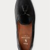 Black Men’s Ralph Lauren Booth Calfskin Loafers