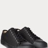 Black Men’s Ralph Lauren Canvas Sneakers Black Men’s Ralph Lauren Canvas Sneakers