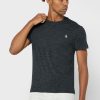Black Men’s Ralph Lauren Chest Logo Crew Neck T Shirts