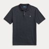 Black Men’s Ralph Lauren Classic Fit Soft Cotton Polo Shirts