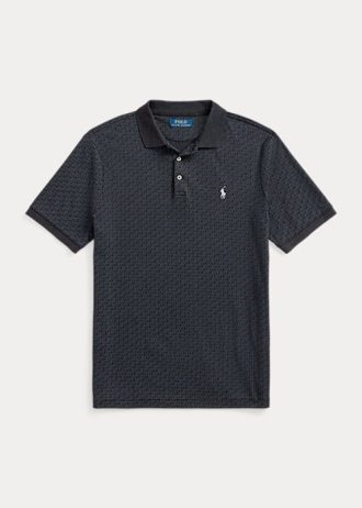 Black Men’s Ralph Lauren Classic Fit Soft Cotton Polo Shirts