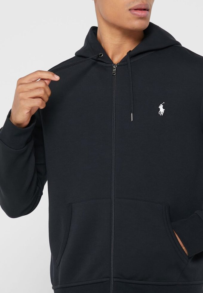 Black Men’s Ralph Lauren Essential Hoodie