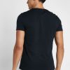 Black Men’s Ralph Lauren Essential V-Neck T Shirts