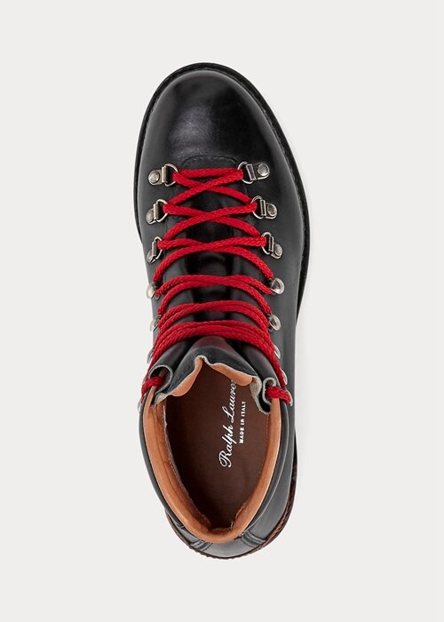 Black Men’s Ralph Lauren Fidel Burnished Calfskin Boots Black Men’s Ralph Lauren Fidel Burnished Calfskin Boots