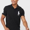 Black Men’s Ralph Lauren Logo Polo Shirts Black Men’s Ralph Lauren Logo Polo Shirts