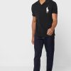 Black Men’s Ralph Lauren Logo Polo Shirts Black Men’s Ralph Lauren Logo Polo Shirts