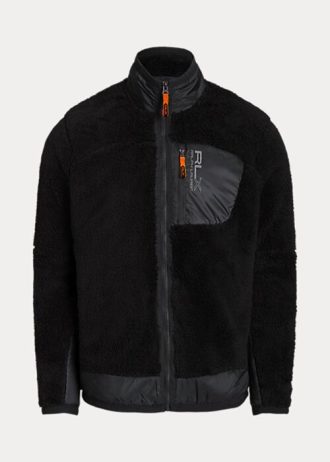 Black Men’s Ralph Lauren Pile Fleece Jackets