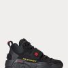 Black Men’s Ralph Lauren PS100 High-Top Sneakers Black Men’s Ralph Lauren PS100 High-Top Sneakers