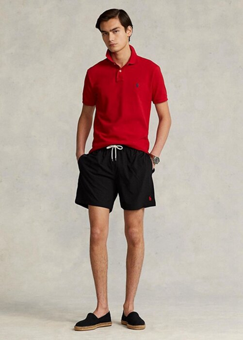 Black Men’s Ralph Lauren Traveller Swimming Trunk Shorts Black Men’s Ralph Lauren Traveller Swimming Trunk Shorts