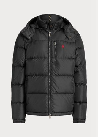 Black Men’s Ralph Lauren Water-Repellent Down Jackets