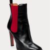 Black / Red Women’s Ralph Lauren Zoie Calfskinie Boots Black / Red Women’s Ralph Lauren Zoie Calfskinie Boots