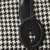 Black/White Houndstooth Women’s Ralph Lauren Houndstooth Medium Bellport Tote Bags