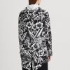 Black / White Women’s Ralph Lauren Floral Ripstop Hooded Windbreaker