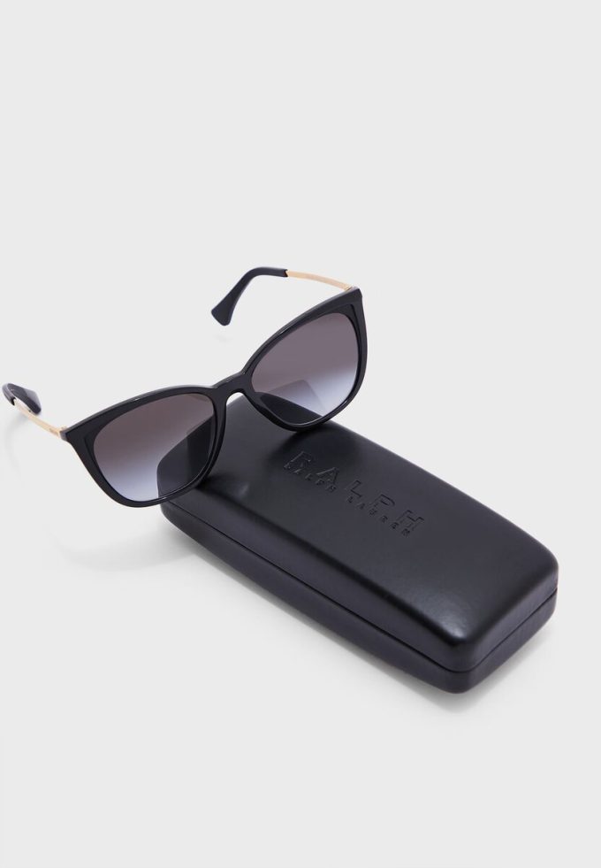Black Women’s Ralph Lauren 0Ra5280 Wayfarers Sunglasses