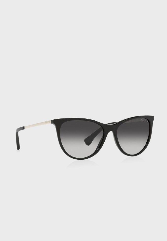 Black Women’s Ralph Lauren 0Ra5290 Cat Eye Sunglasses