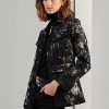 Black Women’s Ralph Lauren Bacall Embellished Denim Field Jackets