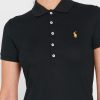 Black Women’s Ralph Lauren Button Detail Shirt Polo Shirts