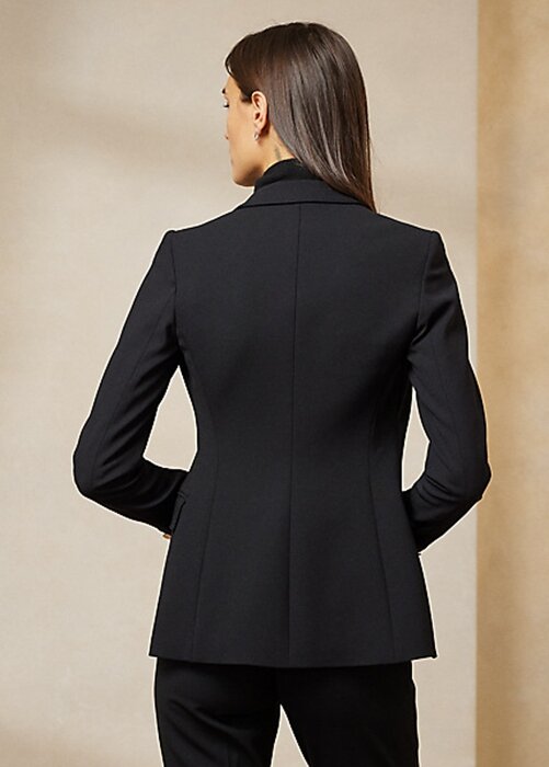 Black Women’s Ralph Lauren Camden Wool-Blend Jackets Black Women’s Ralph Lauren Camden Wool-Blend Jackets