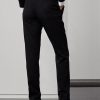 Black Women’s Ralph Lauren Clancy Long Wool Gabardine  Pants