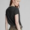Black Women’s Ralph Lauren Cotton Jersey Crewneck T Shirts Black Women’s Ralph Lauren Cotton Jersey Crewneck T Shirts