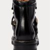 Black Women’s Ralph Lauren Dimicia Welington Burnishedie Boots