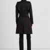 Black Women’s Ralph Lauren Double-breasted Cotton-blend  Coats