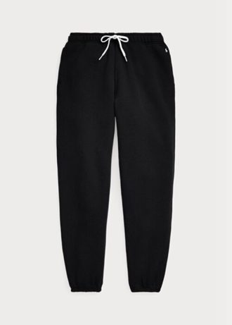 Black Women’s Ralph Lauren Fleece Athletics   Pants
