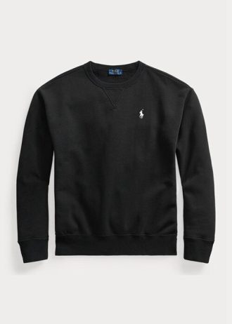 Black Women’s Ralph Lauren Fleece Pullover Sweatshirts