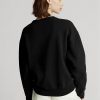 Black Women’s Ralph Lauren Fleece Pullover Sweatshirts