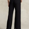 Black Women’s Ralph Lauren High-rise Wide-leg Cropped Jeans