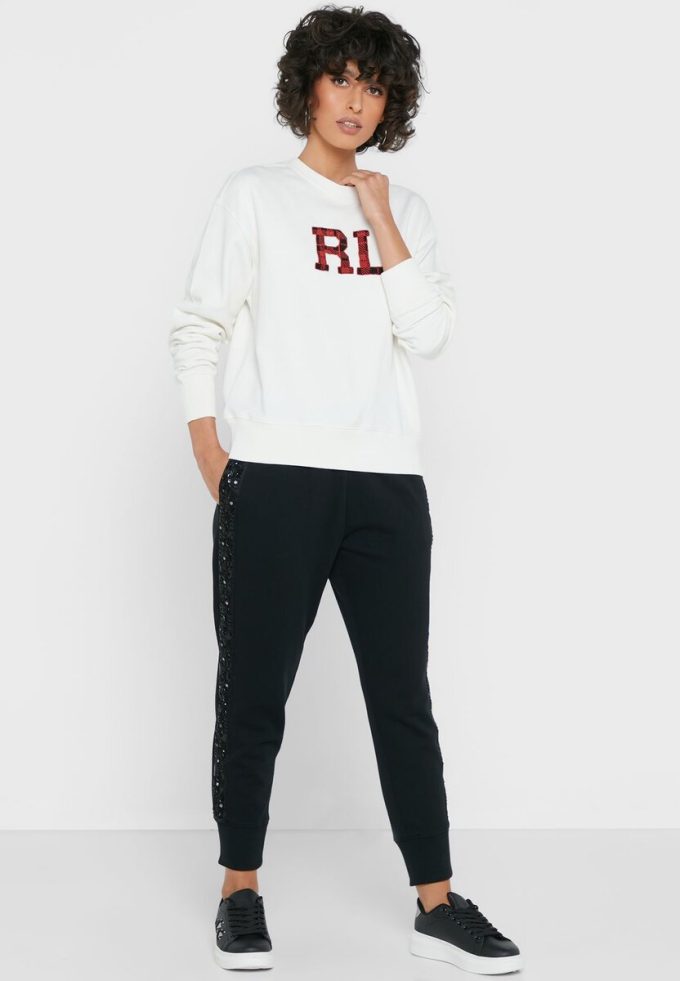 Black Women’s Ralph Lauren High Waist Sweatpants