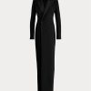 Black Women’s Ralph Lauren Kristian Silk Cady Dress Black Women’s Ralph Lauren Kristian Silk Cady Dress