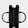Black Women’s Ralph Lauren Leather Large Marcy Satchel Bags