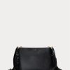 Black Women’s Ralph Lauren Leather Medium Elaina Crossbody Bags Black Women’s Ralph Lauren Leather Medium Elaina Crossbody Bags