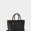 Black Women’s Ralph Lauren Leather Mini Sloane Satchel Bags Black Women’s Ralph Lauren Leather Mini Sloane Satchel Bags