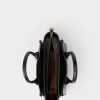 Black Women’s Ralph Lauren Leather Mini Sloane Satchel Bags Black Women’s Ralph Lauren Leather Mini Sloane Satchel Bags