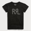 Black Women’s Ralph Lauren Logo Cotton Jersey T Shirts Black Women’s Ralph Lauren Logo Cotton Jersey T Shirts