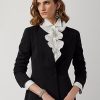 Black Women’s Ralph Lauren Meritta Wool Barathea Jackets